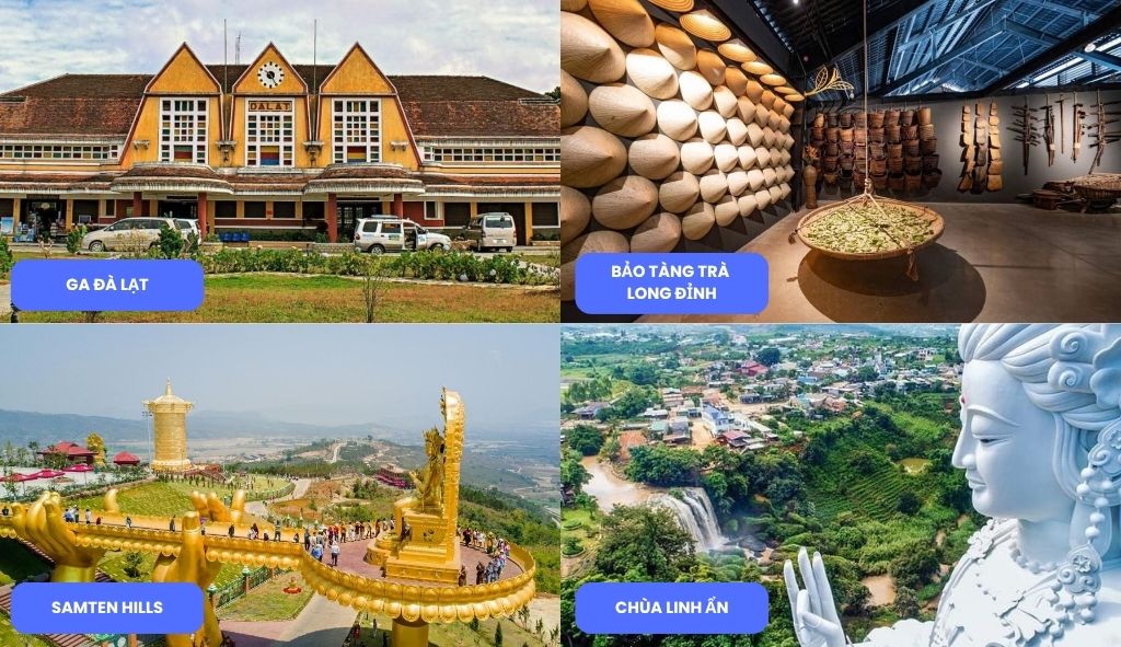Địa điểm du lịch Đà Lạt - Top các tọa độ check-in siêu hot